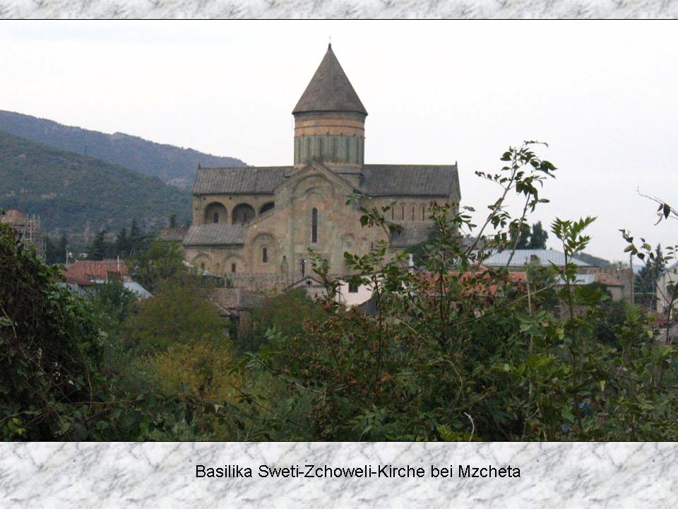 Sweti-Zchoweli Kirche bei Mzcheta, Georgien